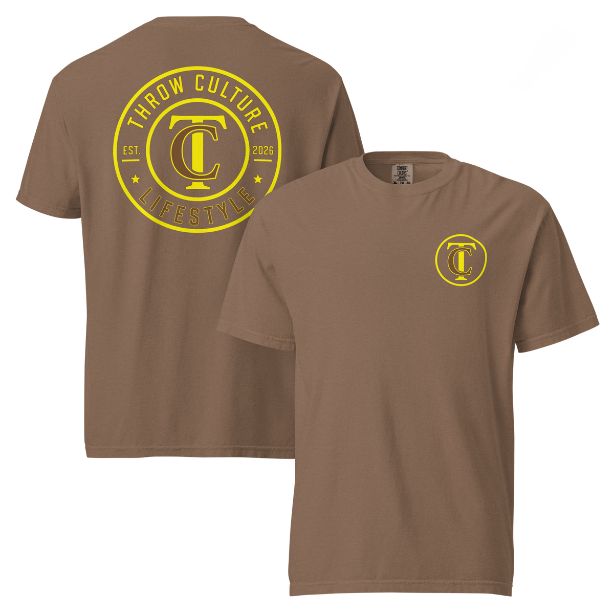 Brown Yellow TC Edition Crew Shirt